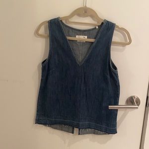 Rag & Bone denim top, size xxs
